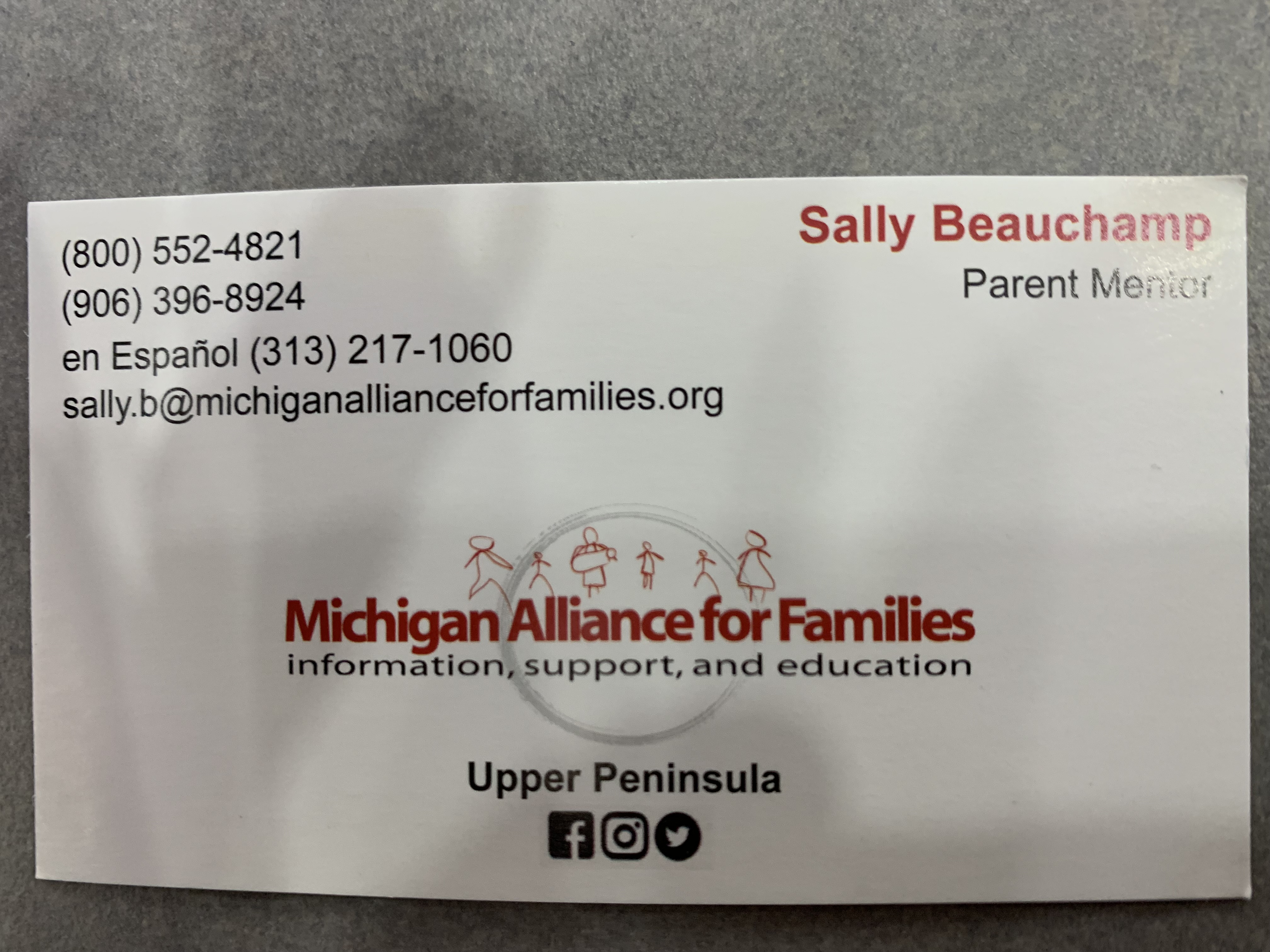 Michigan Alliance for Families
